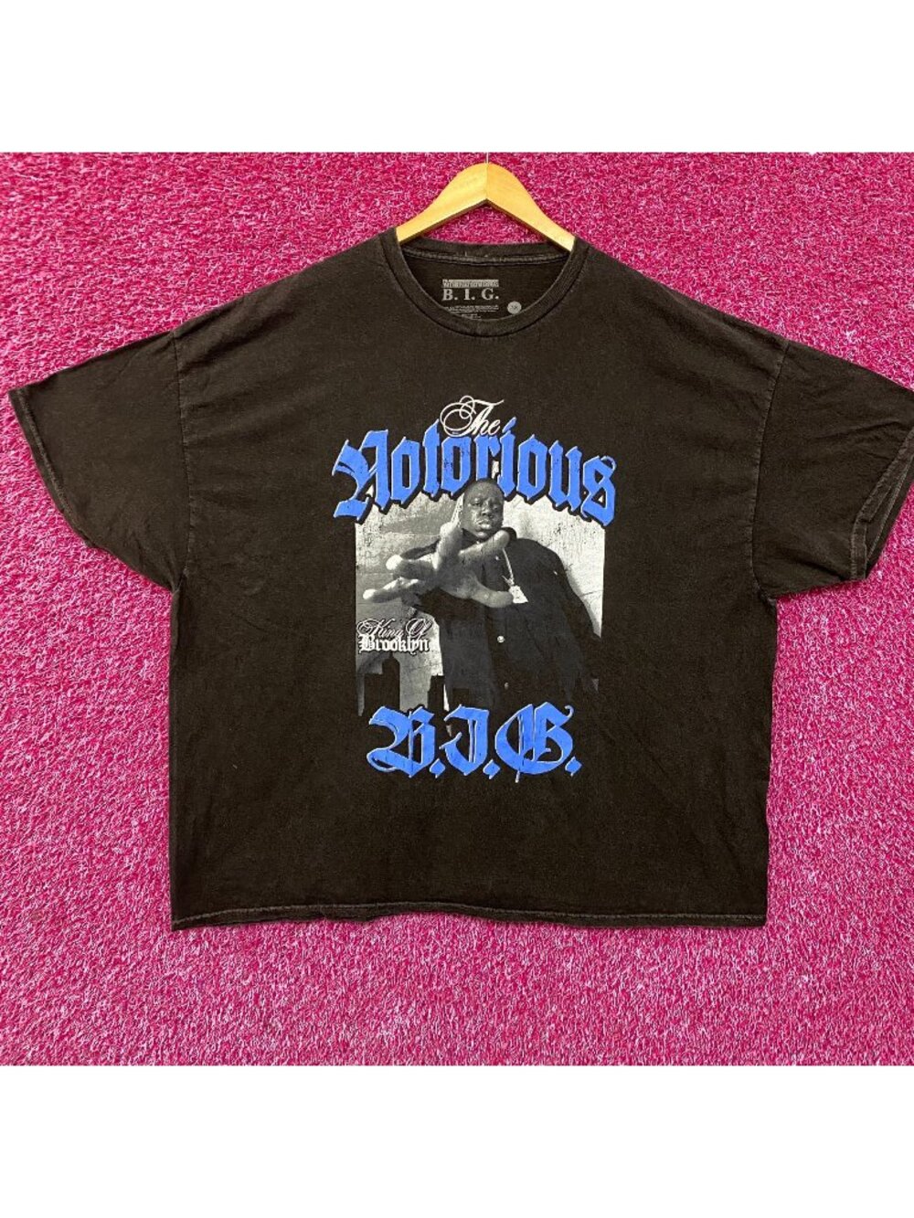 The Notorious B.I.G. King of Brooklyn Big T-shirt 3XL
